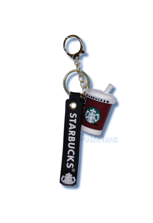 StarBucks Brown Keychain
