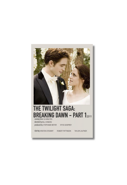 The Twilight Saga: Breaking Dawn - Part 1 Movie Card Sticker