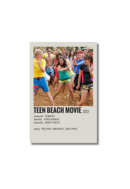 TEEN BEACH MOVIE Movie Card Sticker