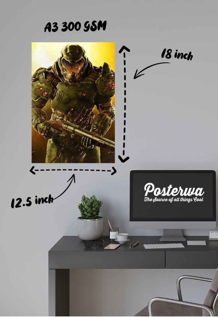 Doom Slayer Poster