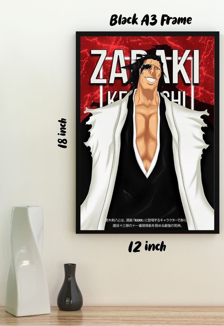 Kenpchi Zaraki Poster