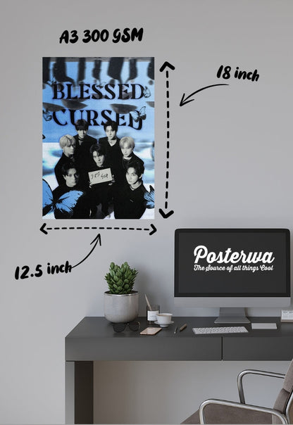 Blessed Cursed (Enhypen) Poster