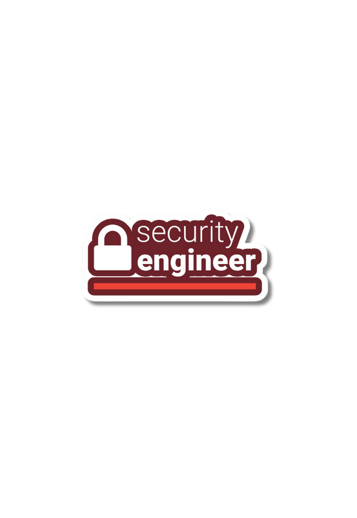 Security Engineer Sticker