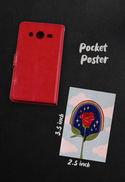 Red Rose Hope Poster