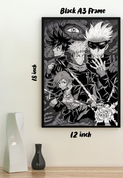 Jujutsu Kaisen group Poster