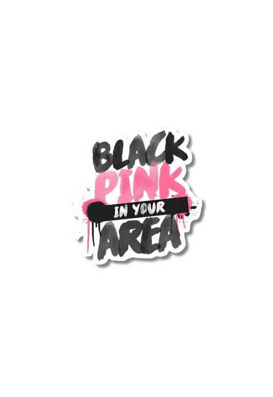 BlackPink In Your Area Sticker