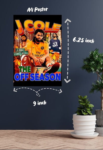 J Cole - The off season Poster