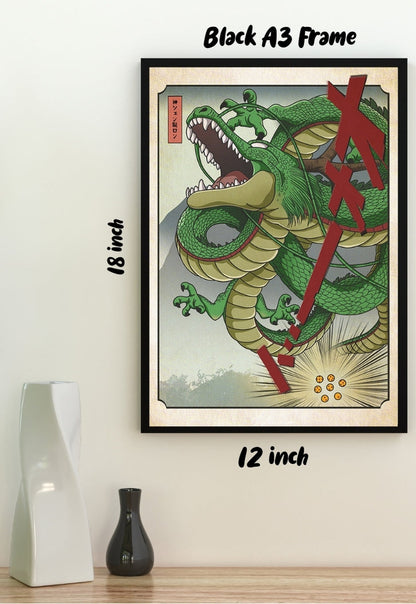 Shenron Dragon Poster