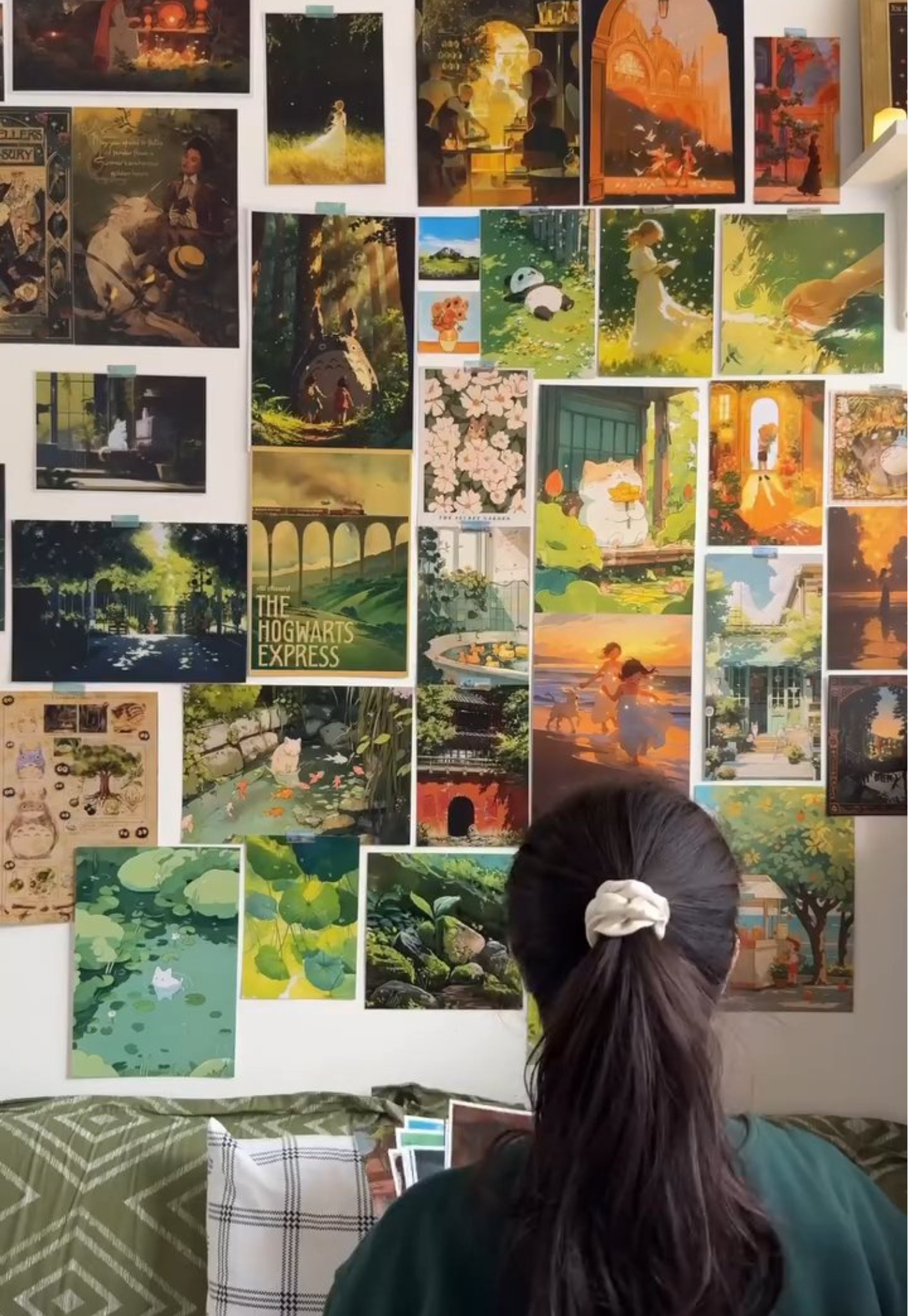 Wall Collage Kit – Ghibli-Inspired (by @the_tinted_palette)