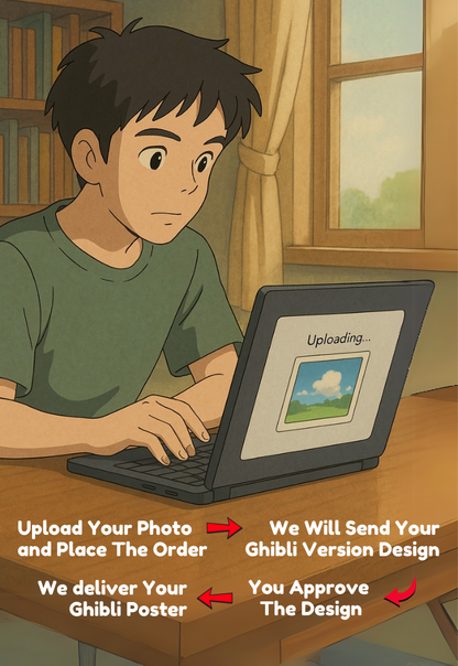 Ghibli Customization Poster - Turn Yourself into a Ghibli Character!