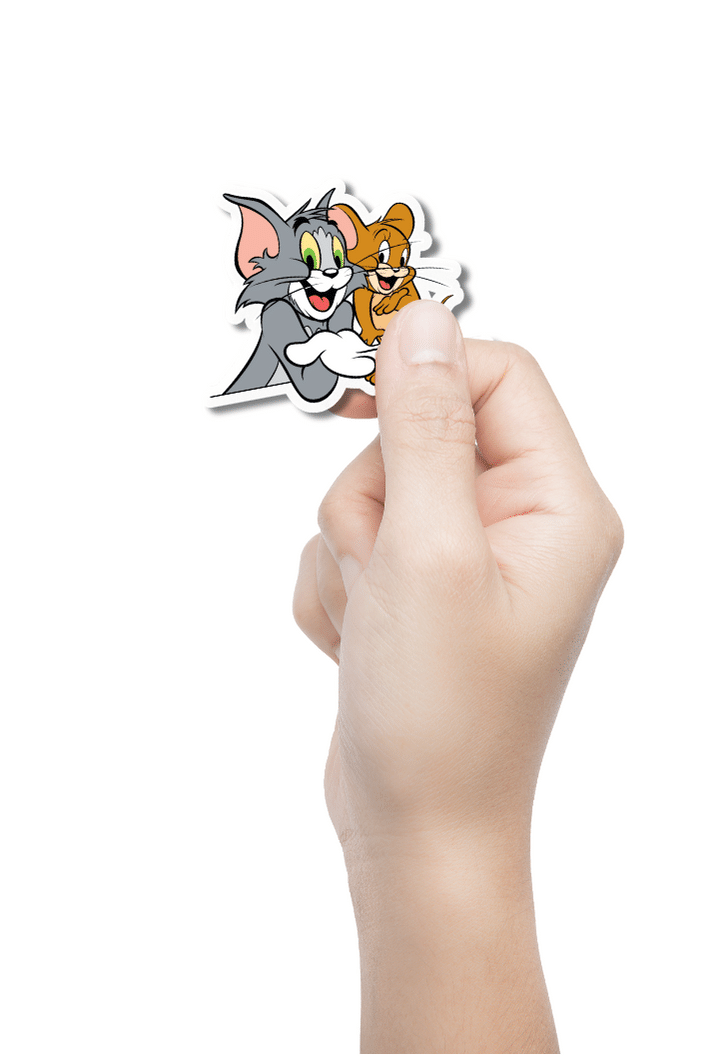 Tom and Jerry The Happy Face Sticker