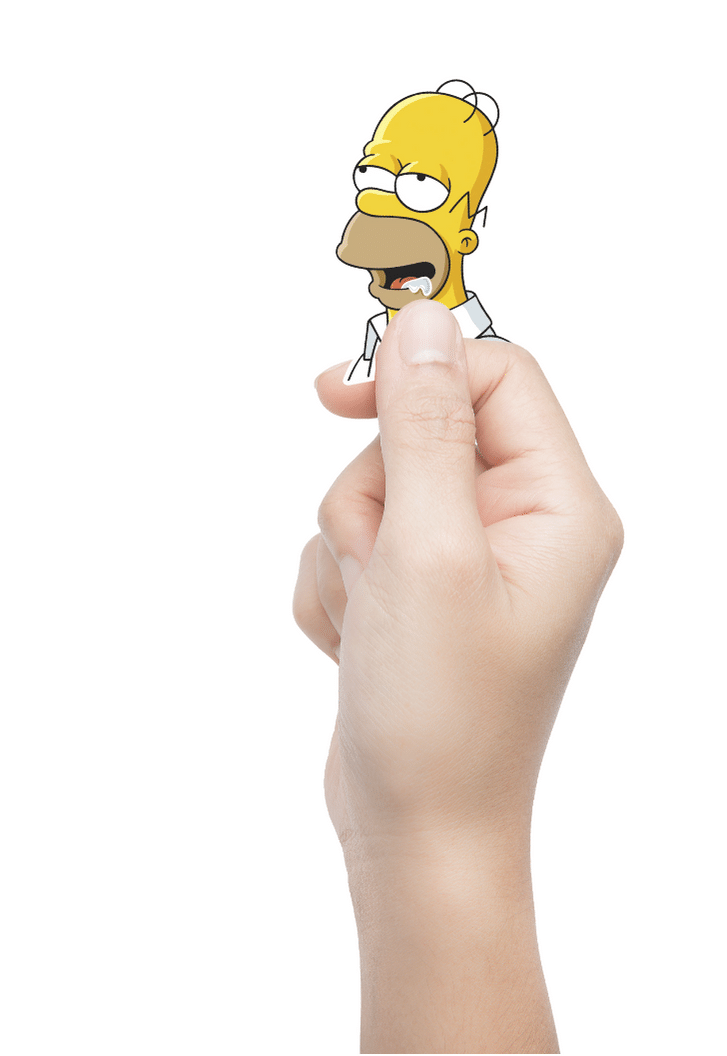 Homer Simpson Sticker