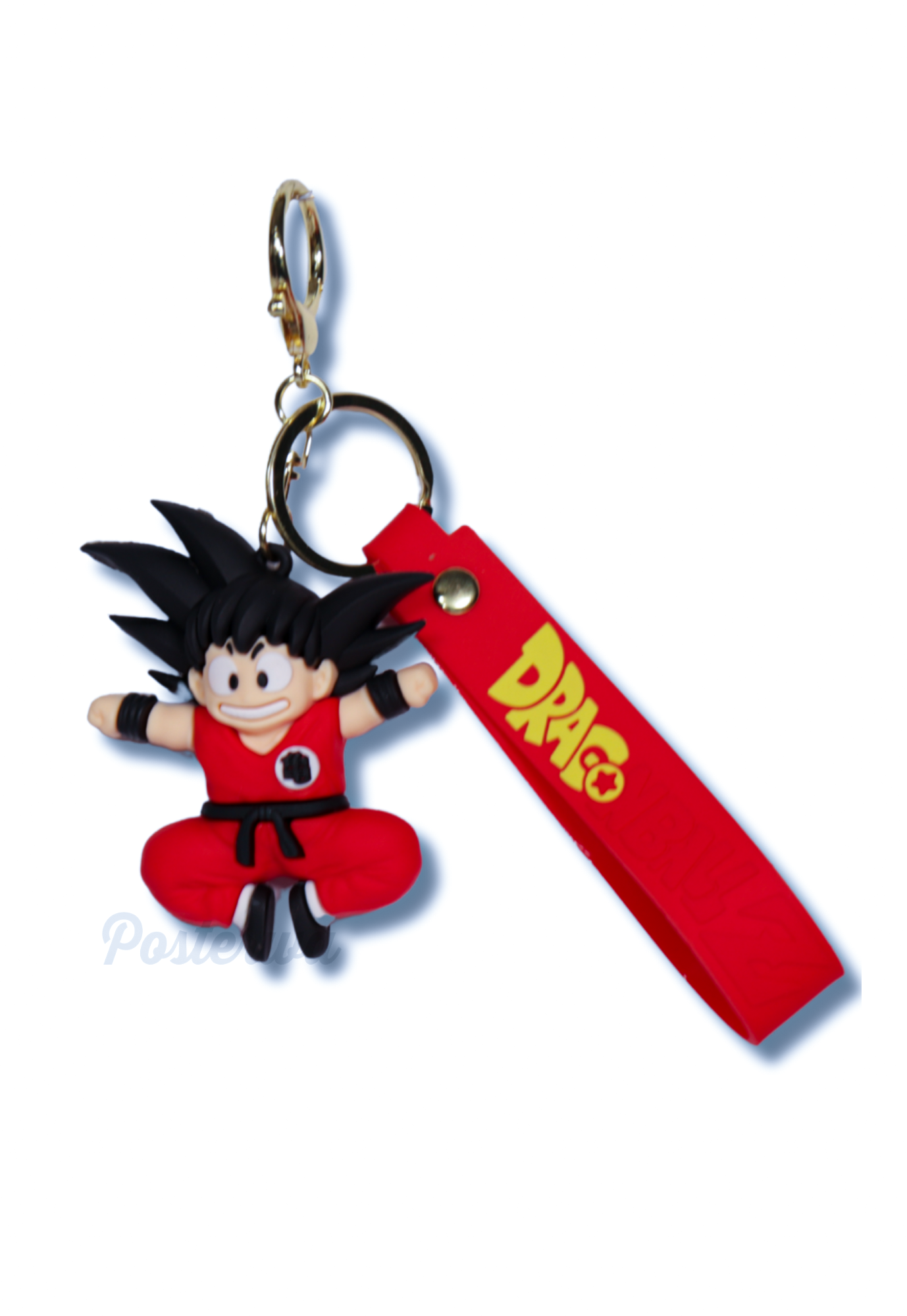 Goku Red Keychain