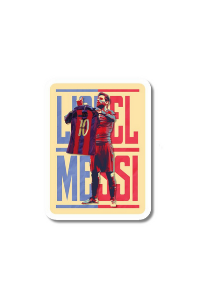 Leonel Messi The Goat Sticker