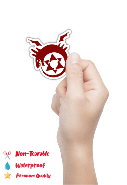 Sins Unleashed: Fullmetal Alchemist Brotherhood Symbol Sticker