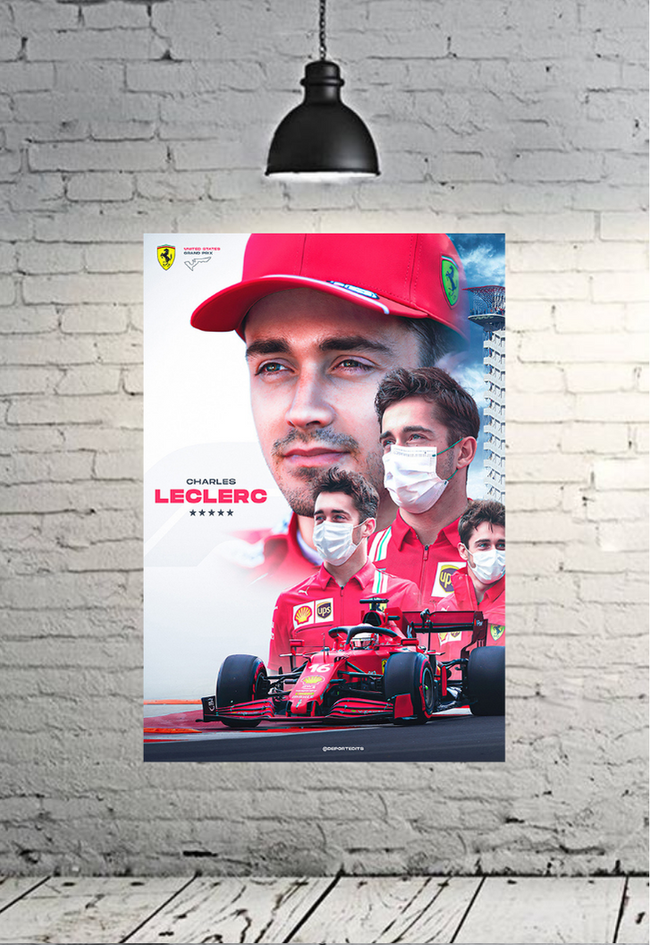 Charles Leclerc Poster