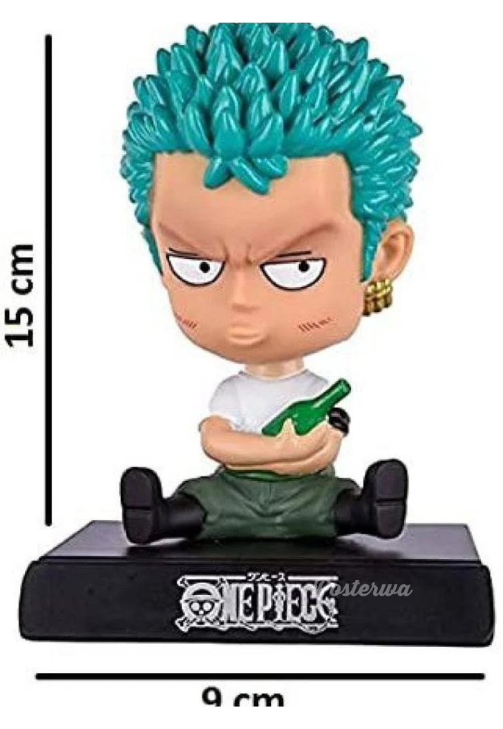 Roronoa Zoro Bobble Head with Mobile Holder