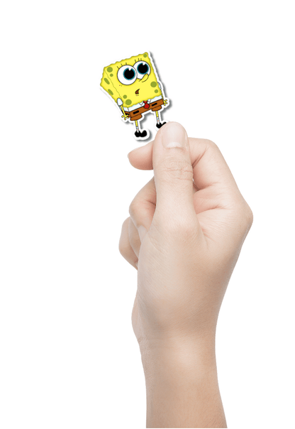 Happy Spongebob Sticker