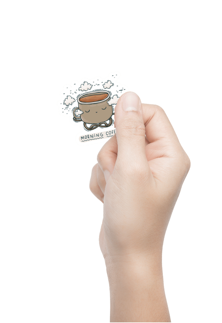 Morning Coffee Sticker