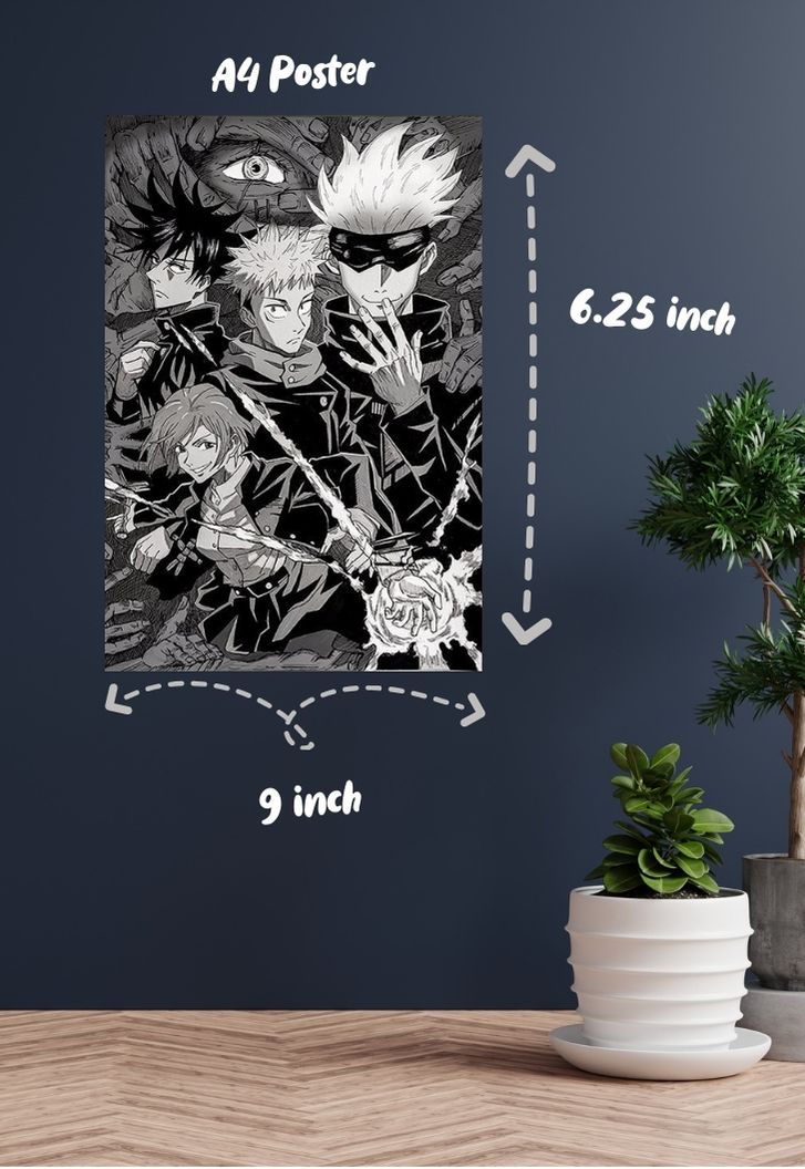 Jujutsu Kaisen group Poster