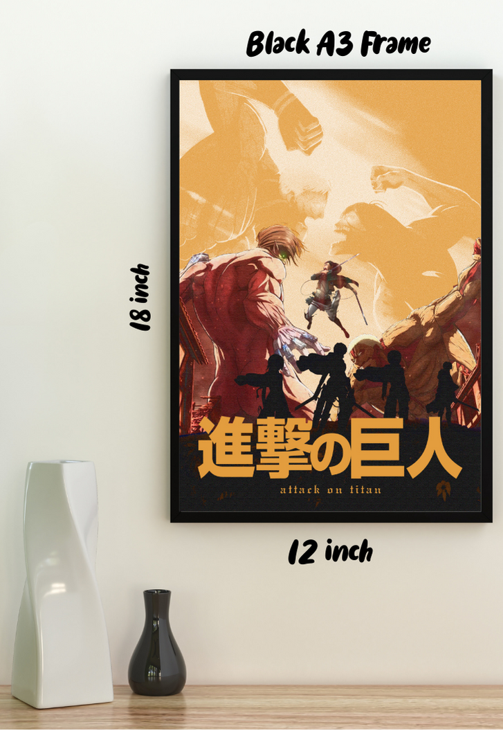 Attack on Titan Sonirholtoi Barimtuud Poster