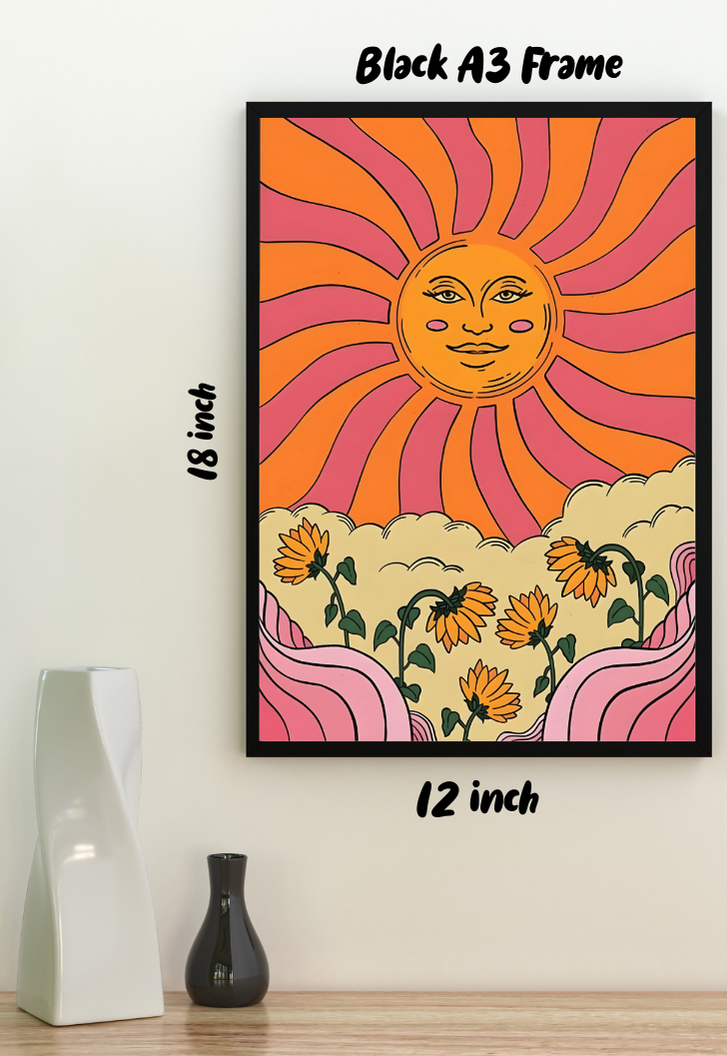 Sun Chaser Art Poster