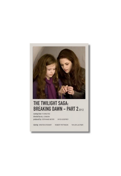 The Twilight Saga: Breaking Dawn - Part 2 Movie Card Sticker