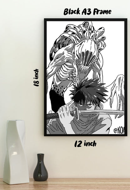 Jujutsu Art Poster