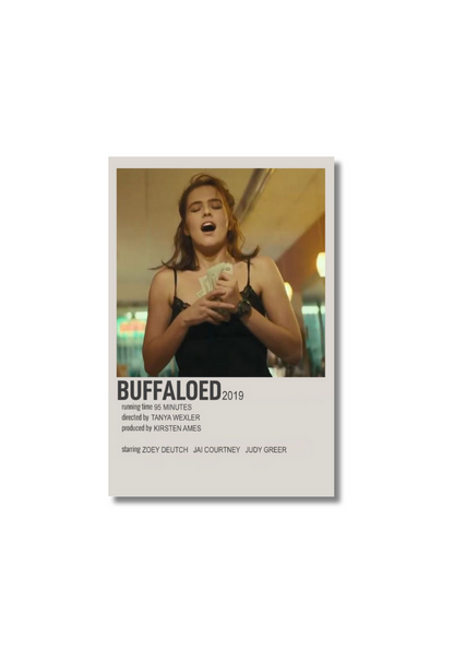 BUFFALOED Movie Card Sticker