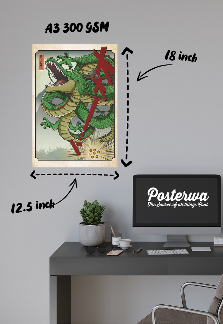 Shenron Dragon Poster