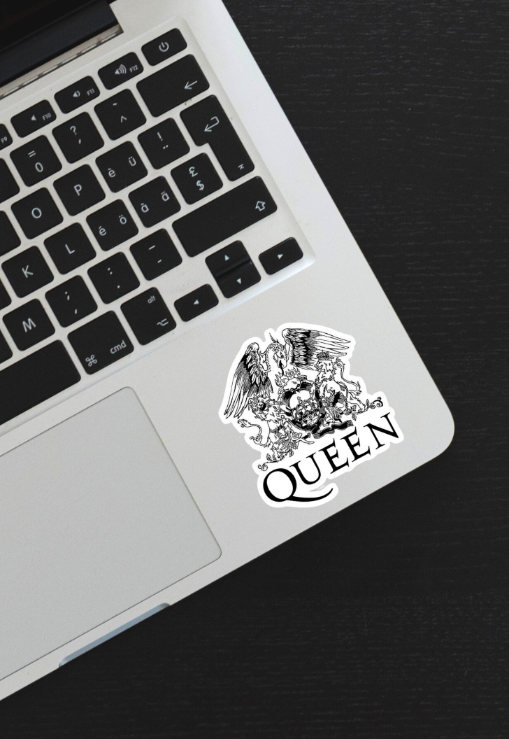 Queen Band Logo Sticker