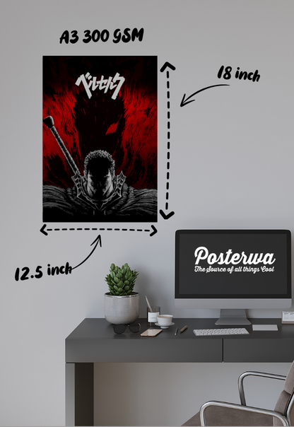 Guts Berserk Poster