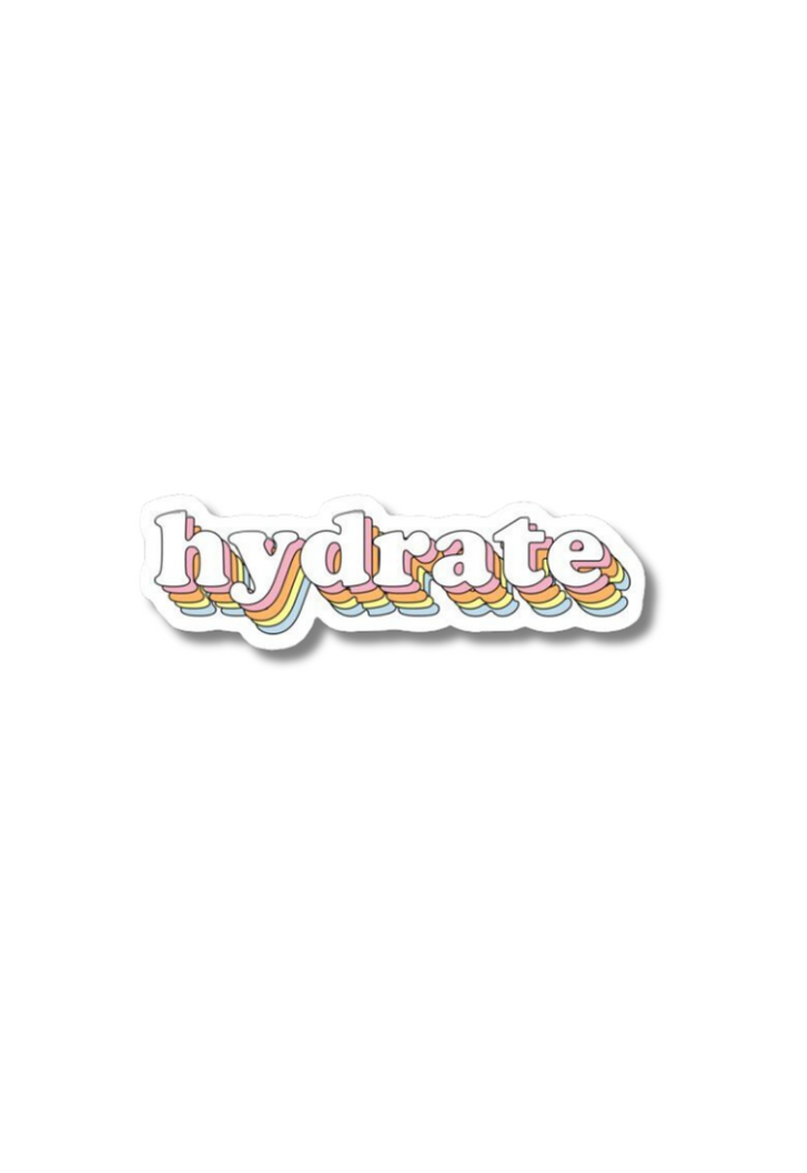 Hydrate Sticker