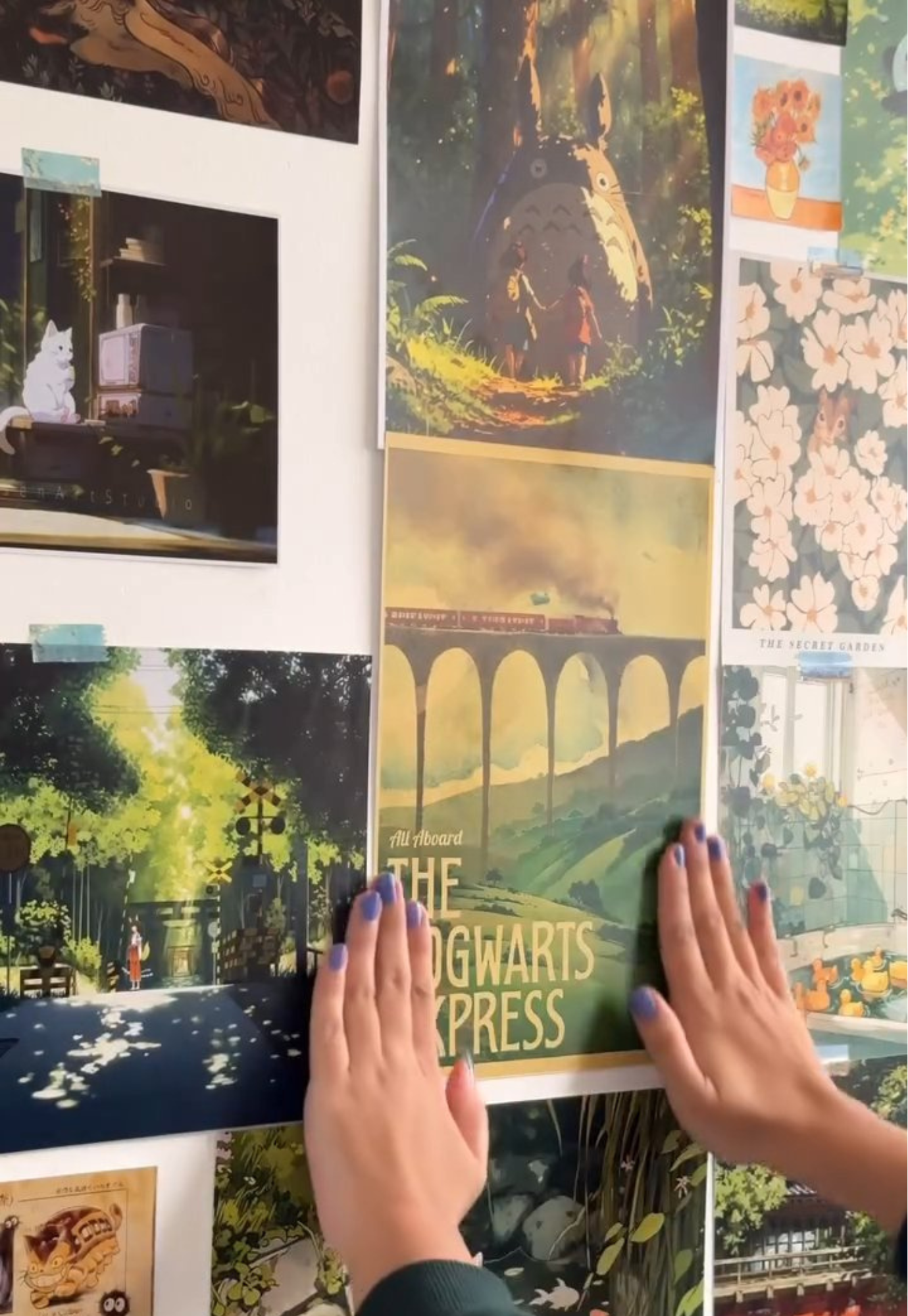 Wall Collage Kit – Ghibli-Inspired (by @the_tinted_palette)