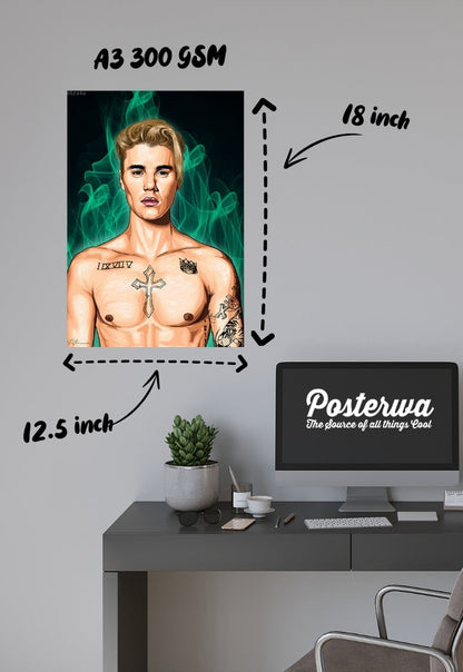 Justin Bieber Art Poster