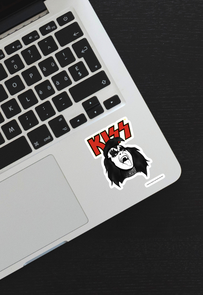 KISS THE DEMON Sticker