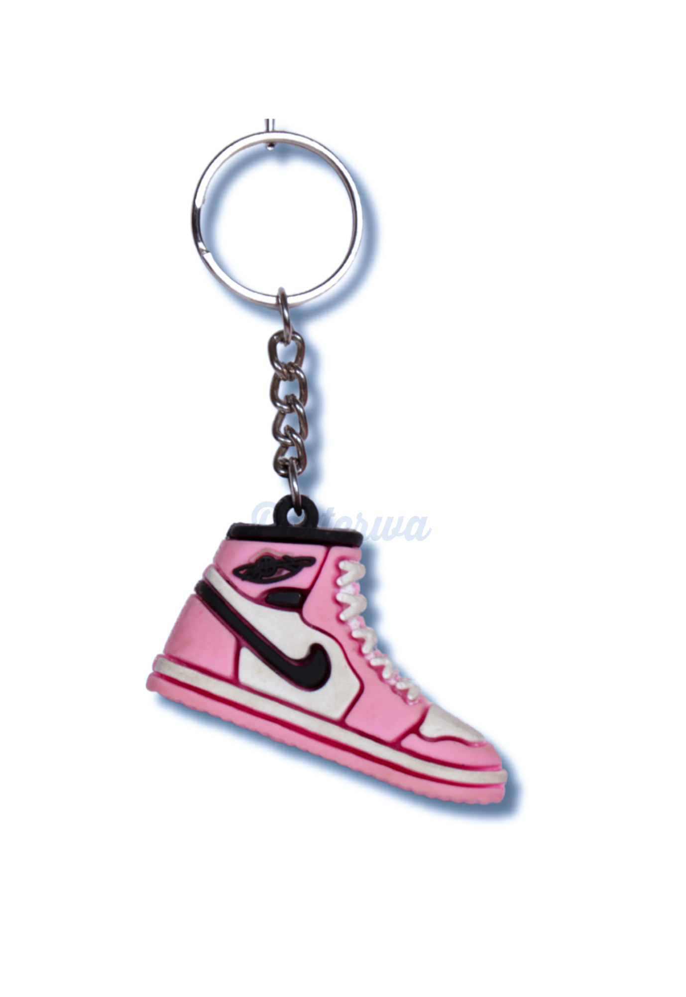 Pink Nike Shoe Keychain