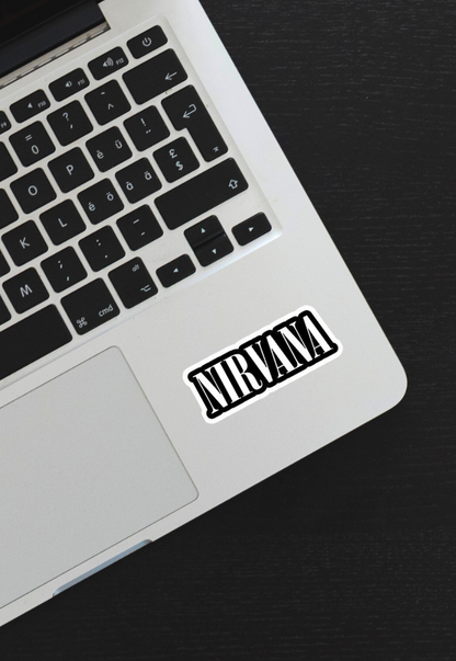 Nirvana Logo Sticker