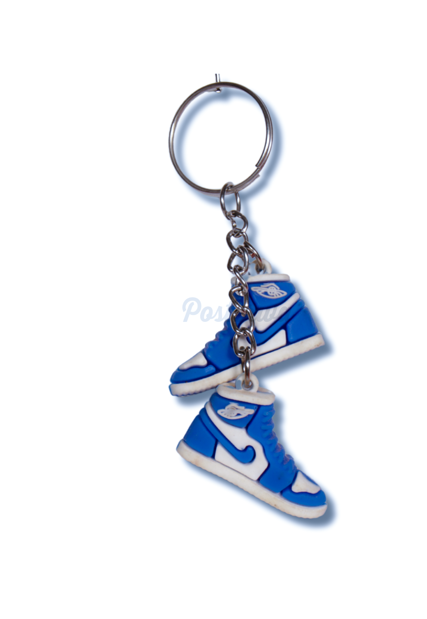 Blue Nike Shoes Keychain