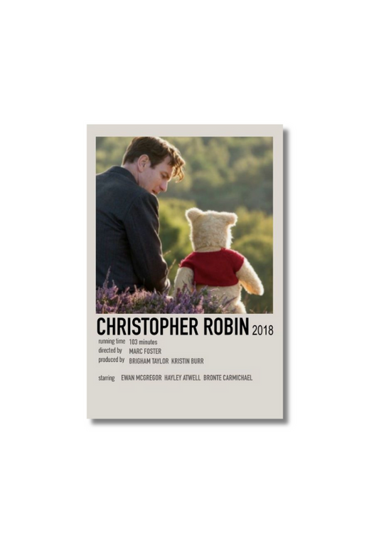 CHRISTOPHER ROBIN Movie Card Sticker