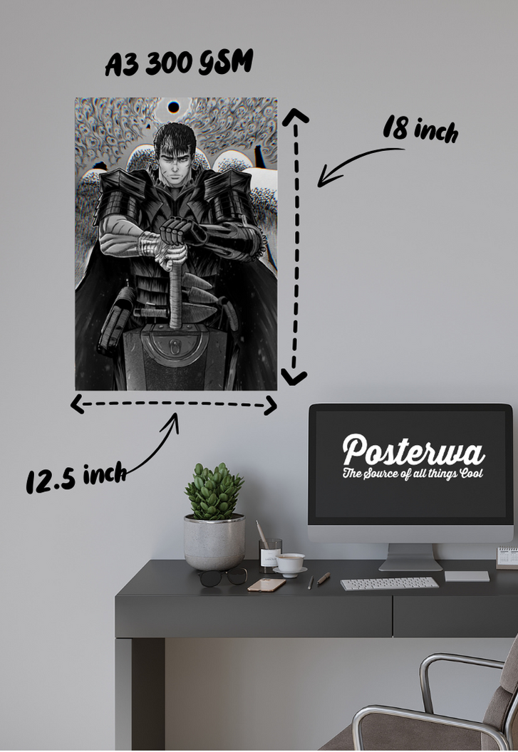 Guts Berserk Poster