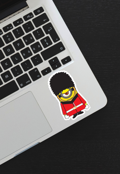 Minion Palace Guard Sticker