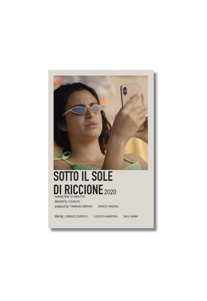 SOTTO IL SOLE DI RICCIONE Movie Card Sticker