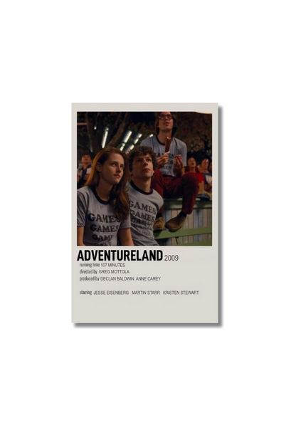 ADVENTURELAND Movie Card Sticker