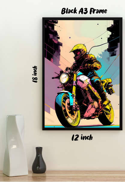 Bike Art Poster