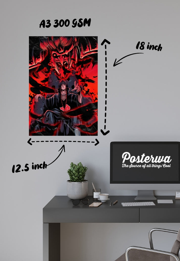 Itachi Uchiha Power Poster