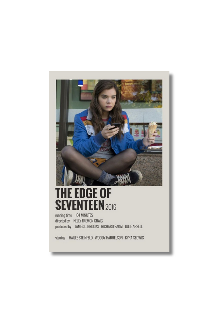 THE EDGE OF SEVENTEEN Movie Card Sticker