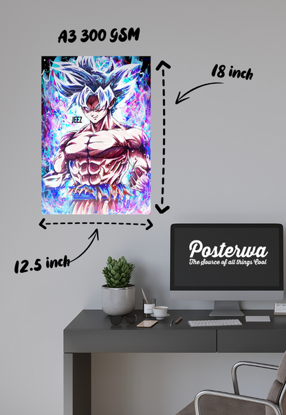 Ultra Instinct Goku Poster