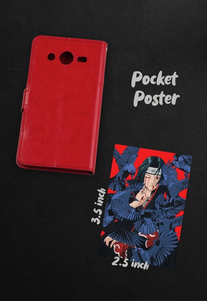 Itachi Uchiha Crow Poster