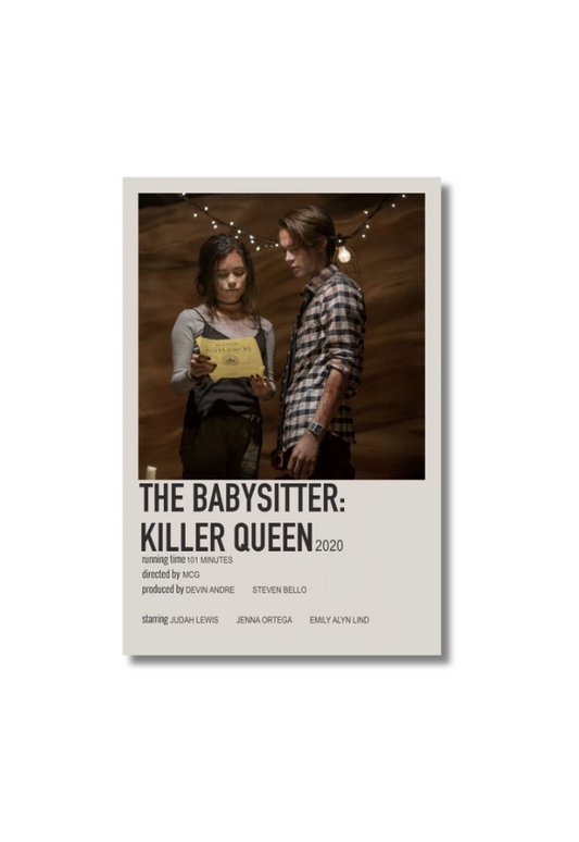 THE BABYSITTER: KILLER QUEEN  Movie Card Sticker